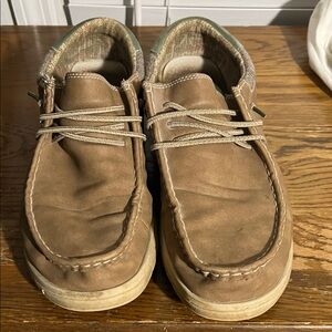 Men's Leather Hey Dude Shoes